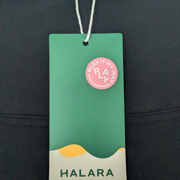 NWT HALARA High Waisted Back Pocket Flare Yoga Leggings - Picture 5 of 8